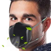 Personal Wearable Pollution Dust Mascarillas Air Cleaner Pm2.5 Masque N95 Air Purifier Masking Face For Runner